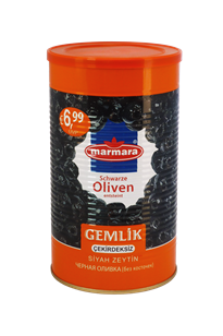 Gemlik Whole Black Olives (Pitted)